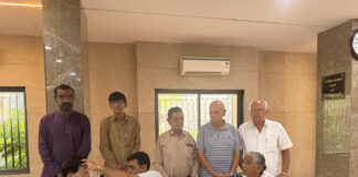 મોરબી જલારામ ધામ ખાતે નરેન્દ્રભાઈ ચીમનલાલ પુજારા પરિવાર ના સહયોગથી યોજાયેલ વિનામુલ્યે નેત્રમણી-નેત્રયજ્ઞ કેમ્પમાં ૨૦૧ દર્દીઓએ લાભ લીધો