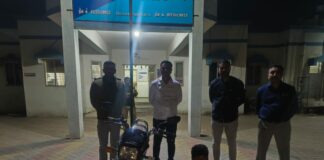 ટંકારાના જોધપર ઝાલા ગામેથી થયેલ બાઈક ચોરીનો ભેદ ઉકેલાયો:બાઈક સાથે એક આરોપીની અટકાયત