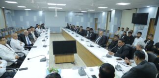 કાયદા રાજ્યમંત્રી કૌશિક વેકરિયા દ્વારા મોરબીમાં બાર એસોસિએશન સાથે બેઠક યોજી