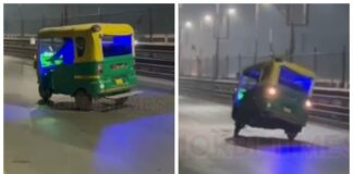 મોરબી ટ્રાફિક પોલીસે સ્ટંટ કરનાર રીક્ષા ચાલકને પકડી કાયદાનું ભાન કરાવ્યું