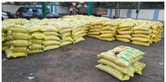 હળવદના કોયબા નજીક આઇસરમાં સબસીડીયુક્ત યુરીયાની ૪૦૦ બેગ ઝડપાઇ, બે ઇસમોની અટકાયત