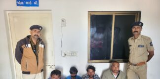 હળવદ : ગૌવંશના કતલના ગુનામાં સંડોવાયેલ આઠ આરોપીઓની ધરપકડ