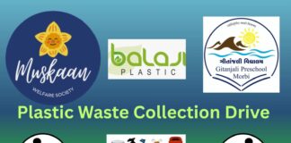 મોરબી: મુસ્કાન વેલફેર સોસાયટી દ્વારા પ્રજાસત્તાક દિવસથી પ્લાસ્ટિક કચરો સંગ્રહ અભિયાનનો શુભારંભ
