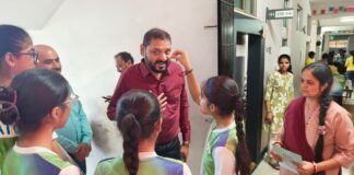 નવયુગ સંકુલ વિરપર ખાતે નેશનલ સાયન્સ ડેની ઉજવણી: વિદ્યાર્થીઓએ રજૂ કર્યા નવીન વૈજ્ઞાનિક મોડેલ્સ