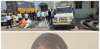 ટંકારા: જી.ઇ.બી. પોલ પરથી એલ્યુમિનિયમ વાયર ચોર ગેંગનો પર્દાફાશ, એક આરોપી પકડાયો, ત્રણ ફરાર