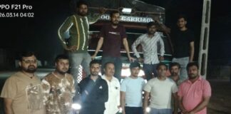 હળવદ નજીક ગૌરક્ષકો અને પોલીસની સંયુક્ત કાર્યવાહી : કતલખાને લઈ જવાતા 35 પશુઓ બચાવાયા, એક આરોપી ઝડપાયો