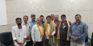 શ્રી સનાતન દશનામ ગોસ્વામી મહામંડળ ગુજરાતના મોરબી શહેર પ્રમુખ તરીકે પત્રકાર સુરેશભાઈ ગોસ્વામીની વરણી