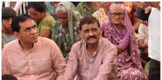 ખેડૂતોના આંદોલન વચ્ચે મંત્રી કાંતિલાલ અમૃતિયાની જેતપર મુલાકાત