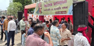 મોરબીમાં મહારાણા પ્રતાપ જન્મજયંતિ નિમિત્તે સીતારામ સેવા ગ્રુપ દ્વારા ઠંડાપીણા તથા છાસનું વિતરણ કરાયું