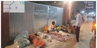 મોરબીમાં ઘરવિહોણા લોકો માટે નાઈટ-ડ્રાઈવ, ૨૨ લોકોને આશ્રયગૃહમાં પહોંચાડાયા