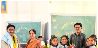 મોરબી: પીપળી પ્રા.શાળાના શિક્ષક વિરેન્દ્રભાઇ પટેલને વિદાય-સન્માન