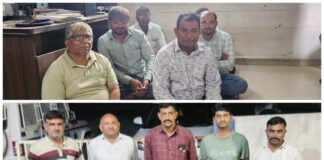 વાંકાનેર ડિવિઝનમાં જુગારીઓ પર પોલીસની તરાપ:હળવદ,ટંકારા અને વાંકાનેરમાંથી કુલ ૨૧ જુગારીઓને ત્રણ લાખથી વધુના મુદામાલ સાથે ઝડપી પાડ્યા