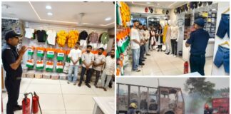 મોરબીમાં બે કોમર્શિયલ બિલ્ડિંગમાં ૩૫ લોકોને ફાયર પ્રિવેન્શનની તાલીમ અપાઈ