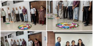 ‘મોરબીમાં એલ.ઈ.કોલેજ ખાતે ‘વિકસિત ભારત ૨૦૪૭’ થીમ આધારિત રંગોળી સ્પર્ધા યોજાઈ